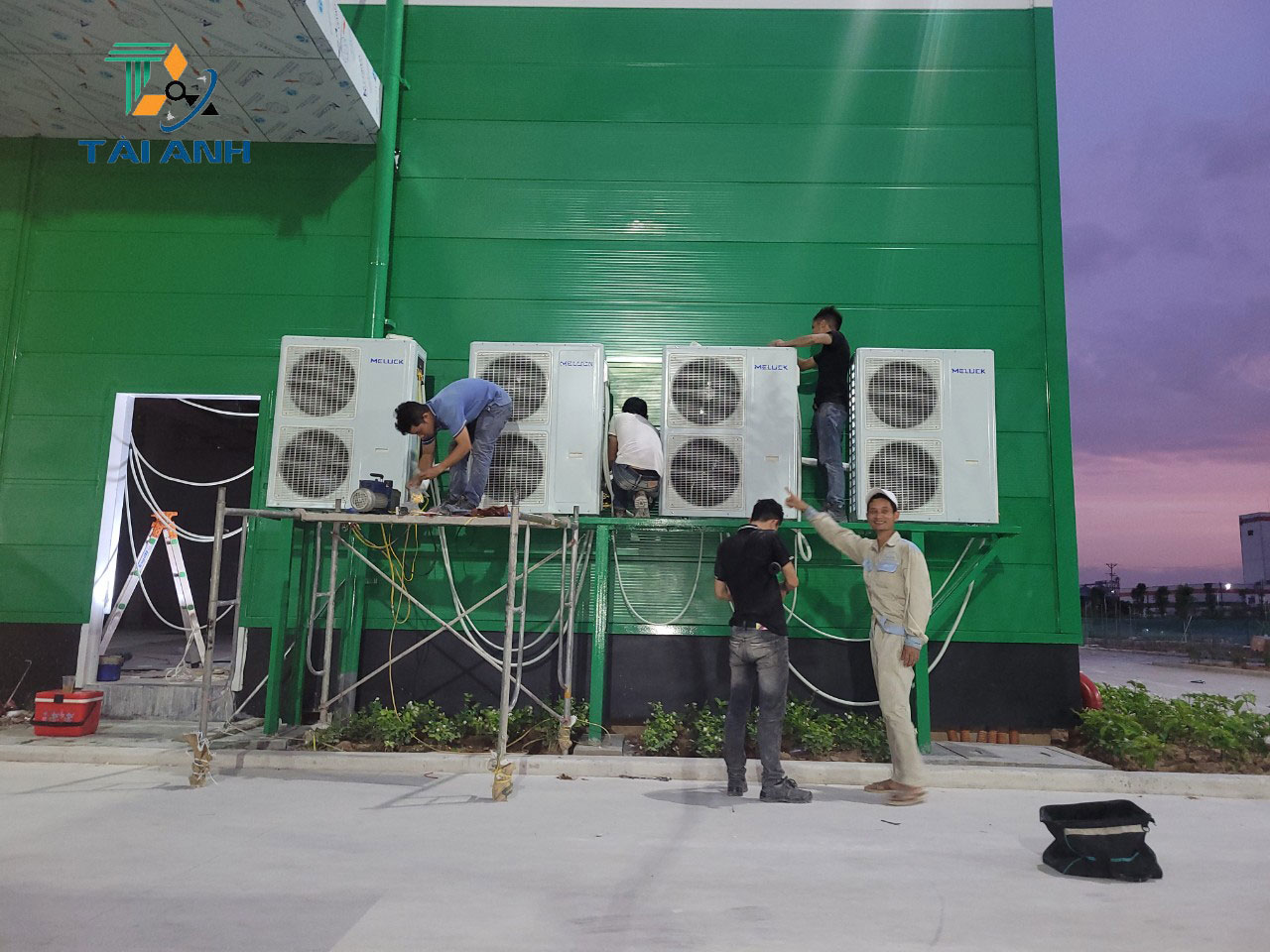 Thi công hệ thống lạnh công nghiệp