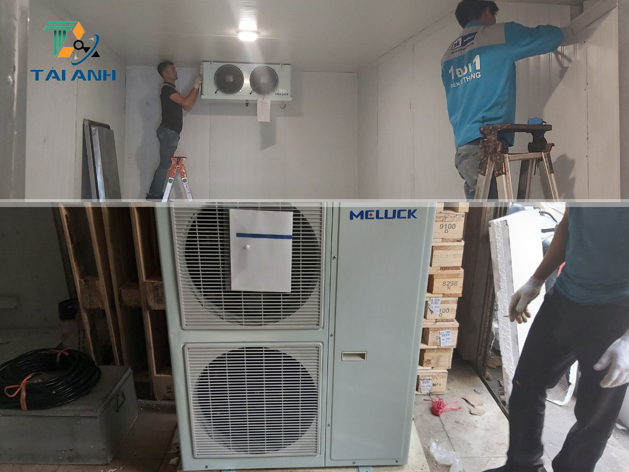 Thi công kho lạnh bảo quản trái cây – Công ty Bảo Anh tại Hà Nội