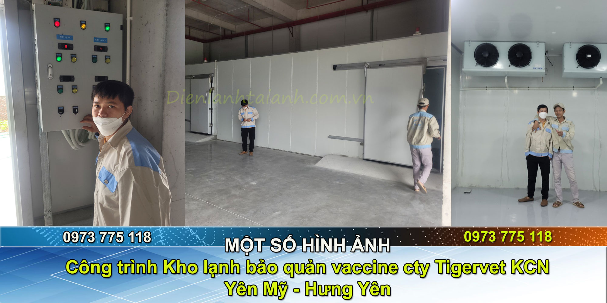 Công ty Lắp đặt kho lạnh Uy Tín tại Hưng Yên với Giá Tốt Nhất Cong-trinh-kho-lanh-Tigervet-tai-Hung-Yen