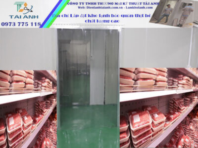 Địa chỉ Lắp đặt kho lạnh bảo quản thịt bò chất lượng cao