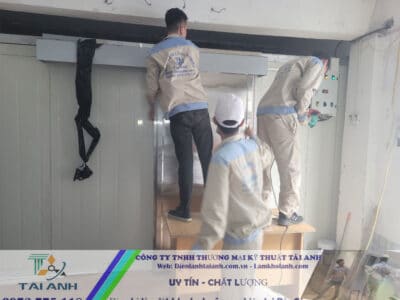 Lắp đặt kho lạnh công nghiệp tại Bắc Giang