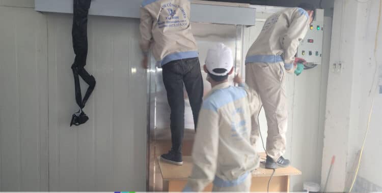 Lắp đặt kho lạnh công nghiệp tại Bắc Giang