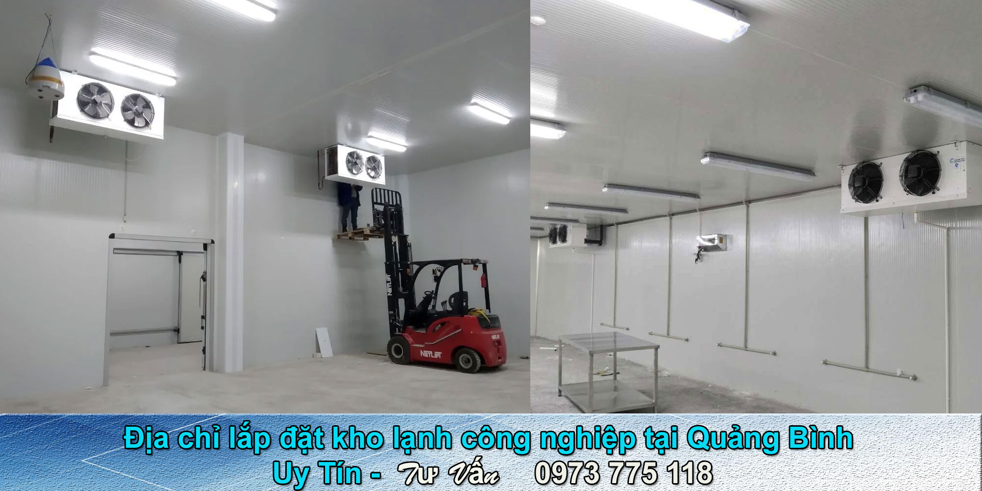 Địa chỉ lắp đặt kho lạnh công nghiệp tại Quảng Bình Uy Tín