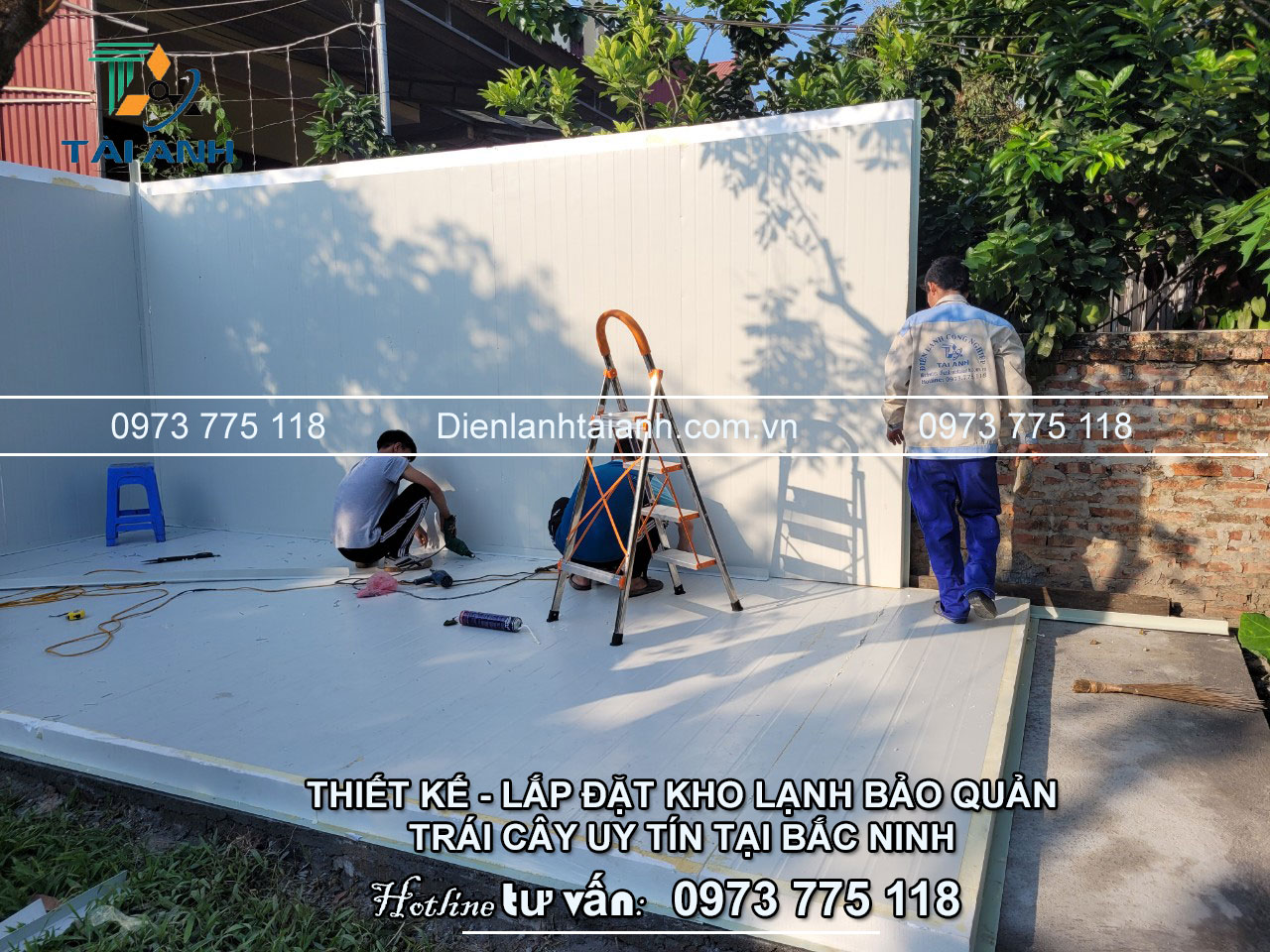 Lắp đặt kho lạnh bảo quản trái cây tại Bắc Ninh