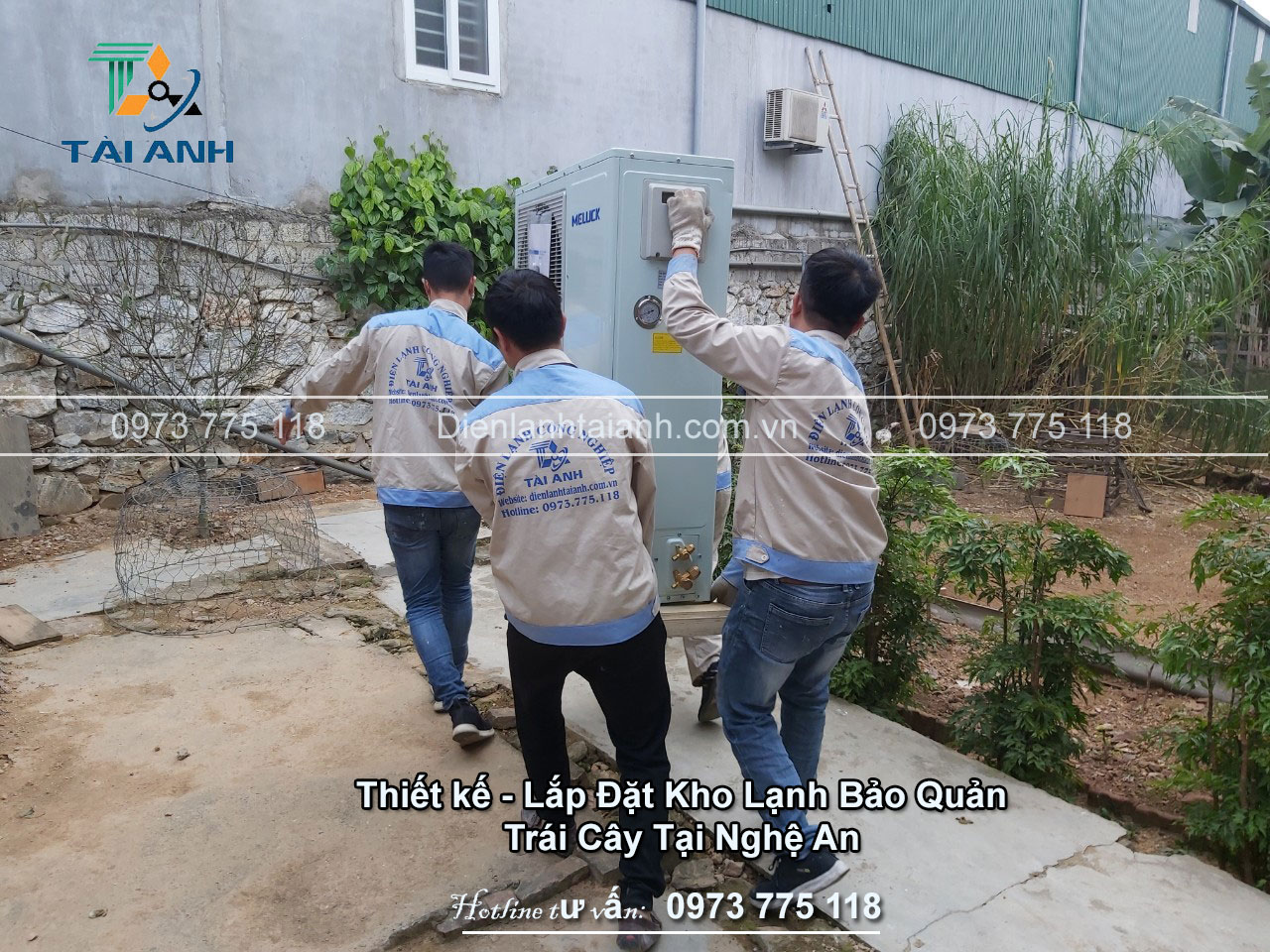 Thi công và Lắp đặt kho lạnh bảo quản trái cây tại Nghệ An Thi công và Lắp đặt kho lạnh bảo quản trái cây tại Nghệ An