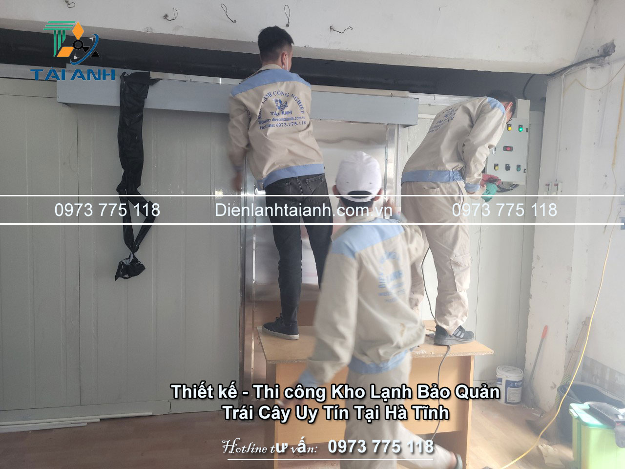 Thi công & Lắp đặt kho lạnh bảo quản trái cây tại Hà Tĩnh