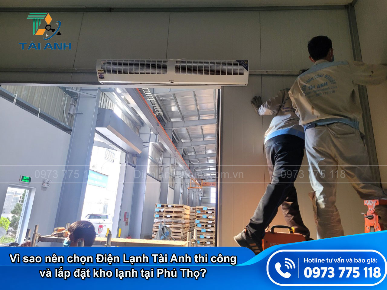 Thi công và Lắp đặt kho lạnh bảo quản trái cây tại Phú Thọ Thi công và Lắp đặt kho lạnh bảo quản trái cây tại Phú Thọ